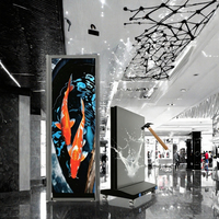 Affichages LED pour usage intérieur dans les centres commerciaux et les salles d'exposition avec une luminosité de 1000 cd et un rapport de contraste de 5000:1