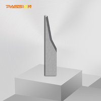 Carbure de tungstène Vibration Point couteau coupe papier oscillant plat enduit lame CNC numérique Machine de découpe couteau