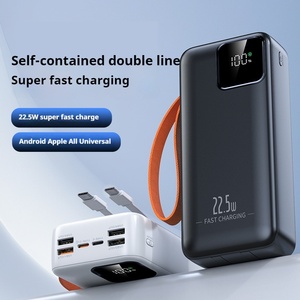 22.5W all'ingrosso della fabbrica <span class=keywords><strong>super</strong></span> veloce ricarica 40000mah grande capacità 4USB di tipo-C di uscita con ricarica rapida a doppio filo integrata - Product Image 4