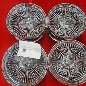 ล้อโครเมียมแบบซี่ลวด ขนาด 24 นิ้ว ล้อเหล็กซี่ลวด 5x4.75/5 แบบถอดได้ - Product Image 4
