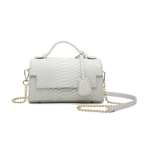 Túi Xách Tay Da Trăn In Da PU Thời Trang Xách Tay Tùy Chỉnh Túi Tote Họa Tiết Da Trăn - Product Image 4