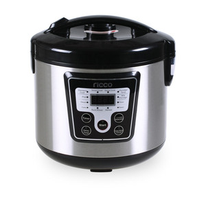 Olla Eléctrica Multifuncional Digital <span class=keywords><strong>Ricco</strong></span> de Alta Calidad, 700W, 1.8 Litros, para Cocinar Arroz - Product Image 5