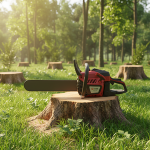 Motosierra 450 de 2.5kW y 58CC con Barra de 18/20 Pulgadas, Profundidad de Corte de 400/500mm, Ligera, para Huertos y Granjas - Product Image 1