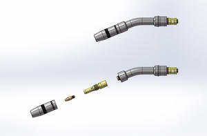 TBI ปืนเชื่อมไฟฟ้าอัตโนมัติ52g สำหรับหุ่นยนต์ ABB Fanuc - Product Image 3