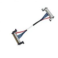 JAE FI-RE51Pin zu FI-RE51Pin Feinkoaxial-LVDS-Kabelbaum für LG HD LCD TV Monitor Display Panel Interne T-CON Platine