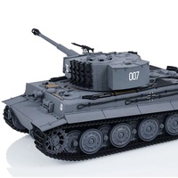 Tanque de Batalla RC Taigen a Escala 1:24, Tanque Tiger I con Control Remoto por Radio, Vehículo con Infrarrojos, Juguetes RC para Niños
