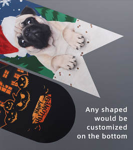 Bannière murale personnalisée de bannière extérieure décorative de tissu de polyester de vente en gros d'usine - Product Image 6