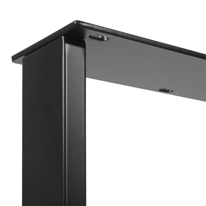 Gran oferta, patas de mesa de Metal de hierro fundido de acero modernas desmontables, marco de escritorio en forma de oficina Industrial negro para sala de estar al aire libre - Product Image 5