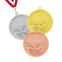 Médailles sportives gravables antiques Qatar pour la musculation, les arts martiaux, le judo, le badminton, le marathon, le jiu-jitsu, les événements nautiques