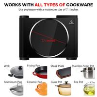 Poêle à infrarouge multifonctionnelle pour la cuisine en verre Cuisinière électrique en céramique Brûleur Table de cuisson Radiant Cooker Induction Cooking Heating