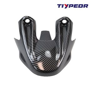 Extension de garde-boue avant style fibre de carbone TIYPEOR pour <span class=keywords><strong>Yamaha</strong></span> Tracer 9 GT 2021-2024, protection contre les éclaboussures pour moto - Product Image 3