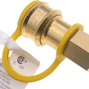 Conector de conexión rápida de propano, rosca Npt de 3/4 pulgadas, accesorio universal para parrilla al aire libre, conector de metal - Product Image 5