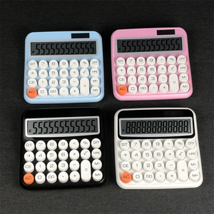 Calculator 12 Digits ABS Material Battery Powered Office Use Finance Business Color Blue Part Number JY-2278 - Product Image 1