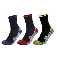 Chaussettes de travail pour hommes en coton épais et résistant, nouvelle conception, vente rapide, respirantes, séchage rapide, printemps