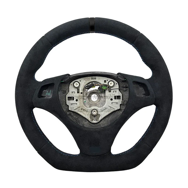 ชุด M + มีรูพาย + อัลแคนทาร่า + ตะเข็บลายสีดำ + ฝาครอบ