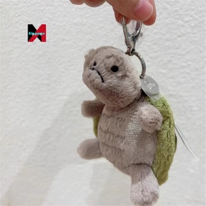 Portachiavi Originale Jelly <span class=keywords><strong>Cat</strong></span> <span class=keywords><strong>Mr</strong></span>. Timmy Turtle, Ciondolo Borsa Bambola Peluche, Portachiavi Simpatico Tartaruga di Peluche, Regalo per Bambini - Product Image 2
