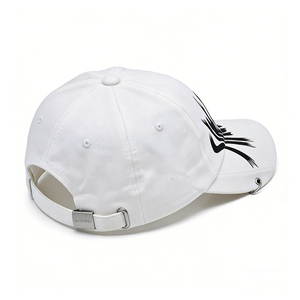 Gorra de Béisbol Unisex de 6 Paneles con Bordado de Tela y Cierre de Hebilla Metálica, Gorra de Béisbol Casual a la Moda - Product Image 5