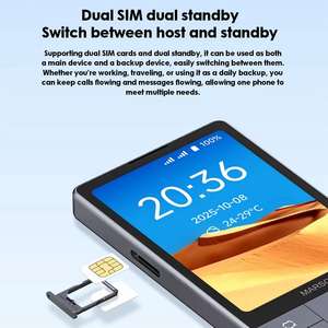 Nuevo Teléfono Inteligente con Teclado para Personas Mayores <span class=keywords><strong>DUO</strong></span> QIN F25 Original, 6 GB + 128 GB, 3.54 Pulgadas, Android 14, Compatible con <span class=keywords><strong>Google</strong></span> Play - Product Image 4