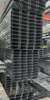 Perfil de Acero sin Aleación Guomai, Tipo C, Q235/Q355, Estándar ASTM, para Torres de Transmisión, Estructuras de Plantas de Energía, Edificios de Estructura de Acero