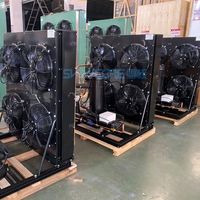 Unité de condensation à compresseur scroll SNOWCORE 5HP, réfrigérant R404A, refroidie par air, 380V-420V/3Ph/50Hz, capacité de refroidissement de 110,5 m³/h