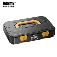 JM-8199 Kit d'outils de réparation mobile modulaire personnalisé DIY, embouts de tournevis en acier Cr-V, supports d'embouts, poignées, pour l'entretien domestique, OEM