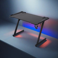 Table de jeu professionnelle e-sport Style de course en bois métal PC ordinateur bureau de jeu ergonomique pour bureau maison salle de jeu