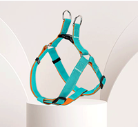 Collar de perro ajustable, arnés y cuerda de tracción de tres piezas