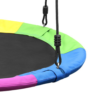 Columpio redondo de tela Oxford de seis colores, 100 cm, columpio colgante para árbol para exteriores, equipo de juegos para niños - Product Image 2