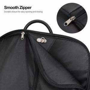 Custom Printed Oxford Fabric Suit Garment Bag, Large Capacity Handheld Jacket Storage <b>Pouch</b> for Bulk Wholesale & Boutique Retail - Product Image 6