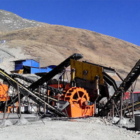 Laveuse de sable XS-3016, fournisseur leader en Chine pour les carrières de gravier et de sable, avec roues pour l'exploitation minière