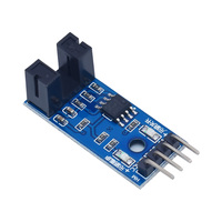 Módulo de Sensor de contador de Sensor de medición de velocidad infrarroja de 4 pines para 51/AVR/PIC 3,3 V-5V de alta calidad