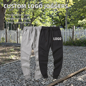 กางเกงจ๊อกกิ้งผู้ชายกันน้ำระบายอากาศได้ดีเป็นมิตรต่อสิ่งแวดล้อมพิมพ์โลโก้แบบกำหนดเองกางเกงวิ่ง - Product Image 2