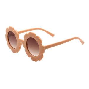 Kacamata hitam bingkai oranye UV400 anak-anak kacamata modis PC bertema bunga matahari untuk anak laki-laki dan perempuan cantik - Product Image 1