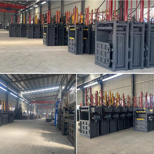 Empacadora hidráulica automática de precio barato al por mayor ropa <span class=keywords><strong>usada</strong></span> compactador de chatarra metálica caja de papel usado <span class=keywords><strong>prensa</strong></span> de balas hidráulica - Product Image 5