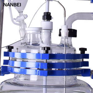 Sistema de reactor de vidrio con doble camisa de 50L CON MEZCLADOR agitador con camisa de laboratorio - Product Image 3