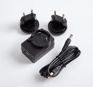 Wall-mounted type 18w PSE power adaptor Semi-insulated Japanese plug 5v 3a charger 15w 5v3a ac dc adapters with 5.5*2.1mm plug