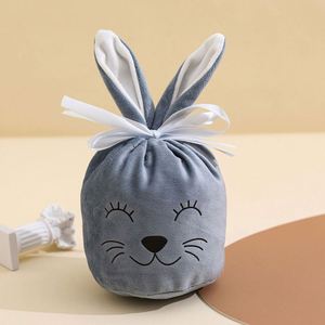 <b>Easter</b> Rabbit Ears Candy <b>Bag</b> Velvet Drawstring Bunny <b>Gift</b> <b>Bags</b> Happy <b>Easter</b> Party <b>Gift</b> Packaging Pouch - Product Image 3