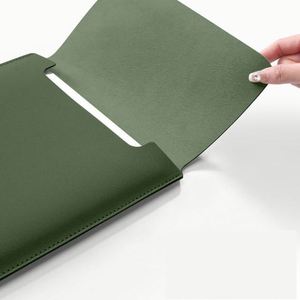 Design Factory Price 3-in-1 <b>Laptop</b> Bag Stand Mouse Pad 11-16 Inches PU Leather Notebook Cover <b>Laptop</b> <b>Sleeve</b> Case Handmade - Product Image 4