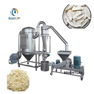 Dried yam flour making pulverizer equipment Brightsail dried yam powder grinding mill grinder machine for industrial use