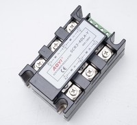 Régulateur de puissance SCR AOYI SCR3-LA-Y 25A 40A 75A 90A 120A, régulateur de puissance SCR triphasé 380VAC, contrôle de phase pour chauffage