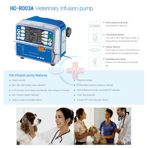 HC-R003A vétérinaire portatif médical d'utilisation animale de pompe d'infusion animale - Product Image 6