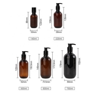 Botella de Loción de Plástico Reciclado de 500 ml, Logotipo Personalizado, Tarro de Miel, Etiqueta Privada, Botella de Loción Vacía de Plástico - Product Image 3