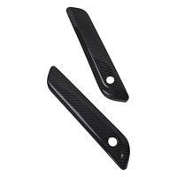 Carénage latéral brillant en fibre de carbone sergé 3K pour moto Road Glide Street Glide 2023-2024-2025