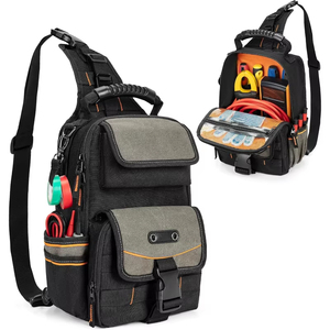 Zipper Portable <b>Storage</b> Carry Ergonomic Handle Multi Purpose Organizer Bag for Indoor Outdoor Supply <b>Storage</b> - Product Image 1