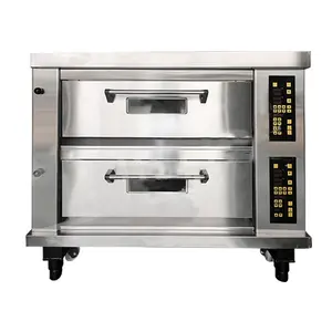 工业面包制造机商业电动烘焙烤箱披萨烘焙烤箱出售