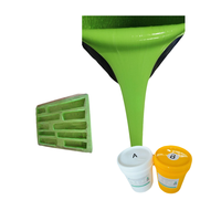 Vente en gros Silicone RTV2 Caoutchouc liquide Platine pour plâtre Ciment Pierre Évier Moules