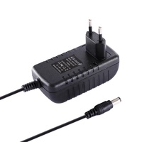 Adaptateur d'alimentation 12v 3a standard européen 36W, courant de pied enfichable, sécurité du pied LED surveillance ac dc adaptateurs d'alimentation