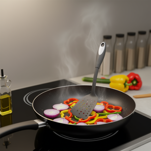 Espátula de nailon con orificios para cocinar y freír - Product Image 3