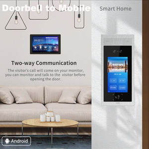 Visiophone domestique 1080P, interphone vidéo à sonnette, appareil d'extérieur, application de contrôle à distance, téléphone de porte - Product Image 2