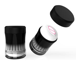 Witte handgreep mannelijke masturbatie cup TPR injectie penis massage adult toys mannen eikel oefening sexy toy rekbaar siliconen pocket - Product Image 2